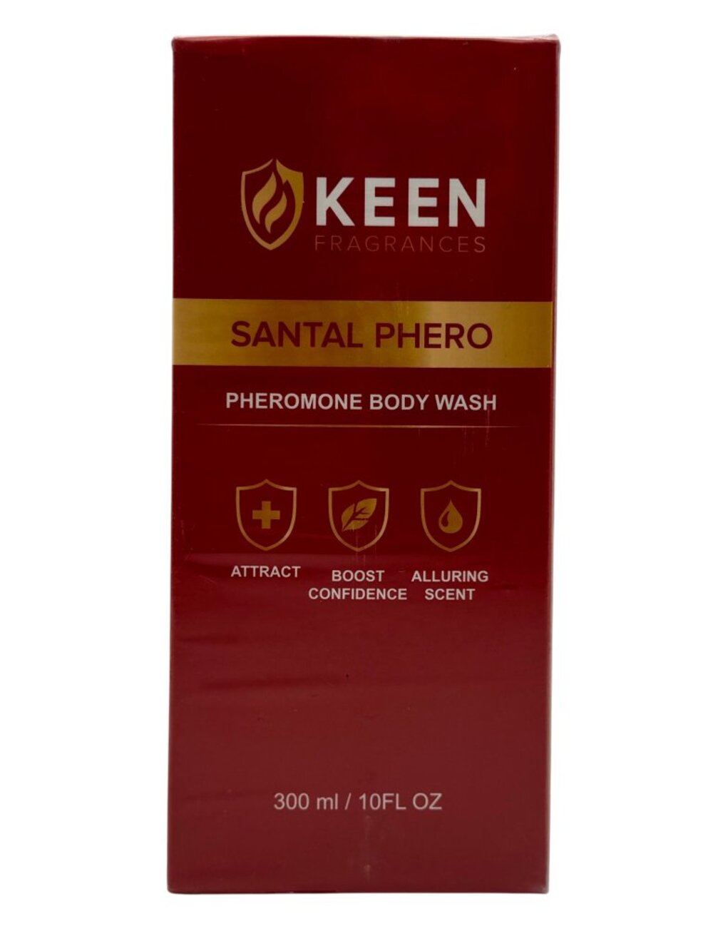 Keen Fragrances SANTAL PHERO Men's Pheromone Body Wash 10 oz EXP 05/2029